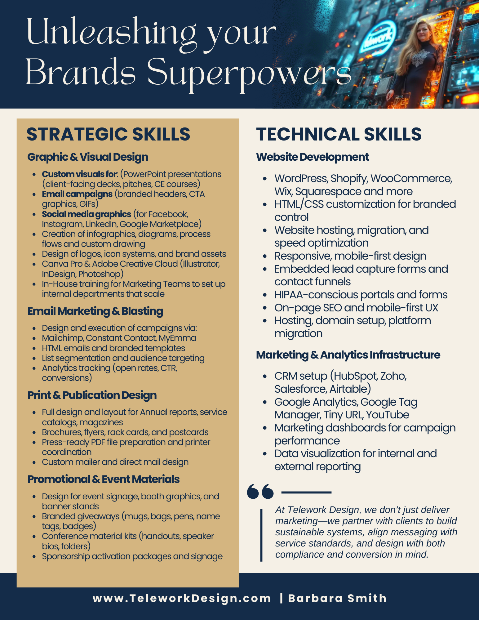 Barbara Smith Back of one sheet